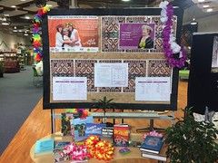 Cook Islands Language Week Display, Linwood Library