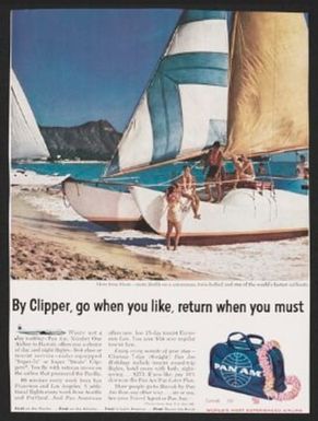 By Clipper, go when you like, return when you must