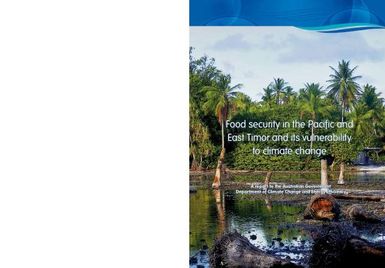 Food security in the Pacific and East Timor and its vulnerability to climate change