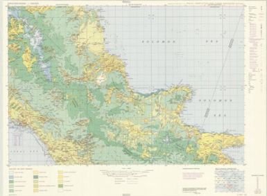 Papua New Guinea 1:500 000 vegetation and timber resources (Sheet PNG  10)