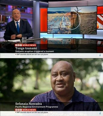 Sefanaia Nawadra BBC World News - Interview