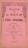 Bulletin de la Société des Études Océaniennes numéro 27