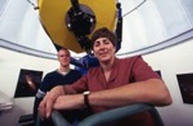 Students at the Keck Observatory in Hawaii.