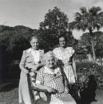 Three missionary women in Tahiti