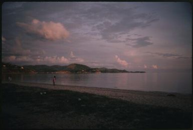 Beach and housing development, Port Moresby(?) (2) : Papua New Guinea / Terence and Margaret Spencer