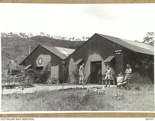 PORT MORESBY, NEW GUINEA. 1943-12-06. CONTROL OFFICE OF NO. 3 SUB DEPOT, 10TH AUSTRALIAN ADVANCED ORDNANCE DEPOT