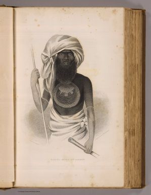 Tanoa, King of Ambau. Drawn by A.T. Agate. Engd. by Rawdon, Wright & Hatch. (Philadelphia: Lea & Blanchard. 1845)