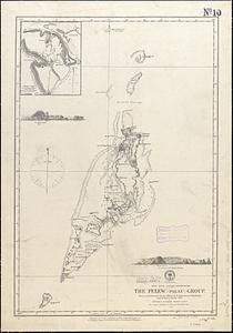 Pacific Ocean, western Caroline Islands, the Pelew (Palau) Group from a reconnaissance by the officers of the Imp. German ship Hertha, Capt. E. Knorr comdg, 1876