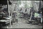 Tukwaukwa village on Kiriwina: houses arranged in lines, close together, with verandas