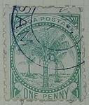 Stamp: Samoan One Penny