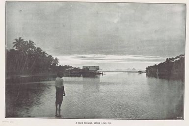 A calm evening: Vanua Levu, Fiji