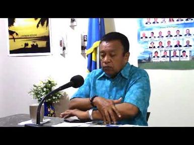 Udesuall w/ host, Ngirmang Moses Uludong (October 6, 2017)