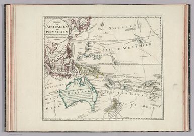 Charte von Australien oder Polynesien : nach den Zeichnungen, Reisebe Schreibungen und Tagebucher der vorzuglichsten Seefahrere entworffen im Jahr 1809. (to accompany) Neuer hand und elementar atlas ... Entworfen von I.E. Lange. Leipzig 1809.