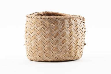 Coconut leaf basket