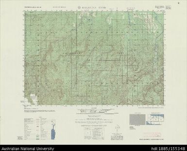 Solomon Islands, Guadalcanal Island, Balasuna River, Series: X713, Sheet 7829 III, 1960, 1:50 000