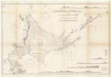[Japan nautical charts].: Japan. Hokushū. with. Yetorofu & Kunashiri Jima. (Sheet 93)