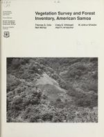 Vegetation survey and forest inventory, American Samoa