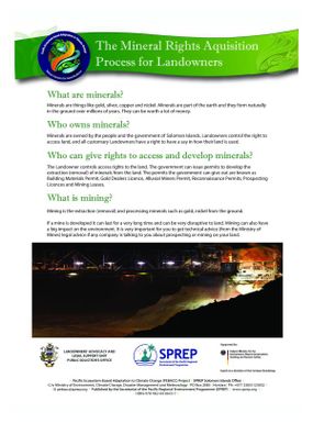 The Mineral Rights Aquisition Process for Landowners