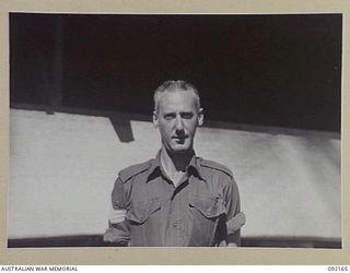 JACQUINOT BAY, NEW BRITAIN. 1945-05-18. STAFF SERGEANT K.G. SMITH, FIELD SECURITY SECTION, HEADQUARTERS 5 DIVISION