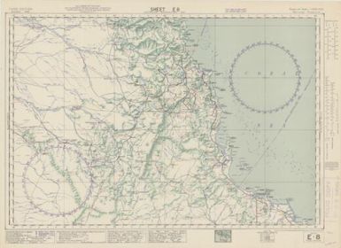 Australian aeronautical map (Sheet E8)