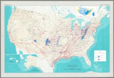 Natural gas pipelines : 1967 / adapted from a Federal Power Commission map, Principal Natural Gas Pipelines in the United States, 1960, M-57, scale 1:3,801,600; revised by the U. S. Geological Survey, 1967.
