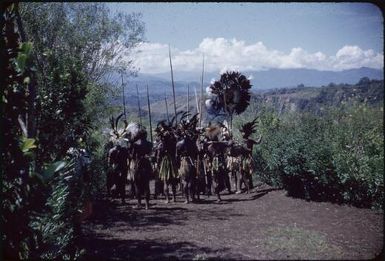 We proceed along the road to Nondugl : Wahgi Valley, Papua New Guinea, 1955 / Terence and Margaret Spencer