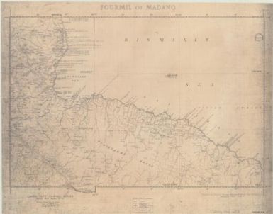 Lands Dept. fourmil series (Madang)