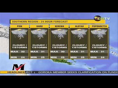 NATIONAL EMTV NEWS | 6PM | WEDNESDAY 25th MARCH, 2026