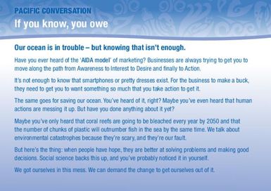 Pacific Conversation Card Series : If You Know, You Owe