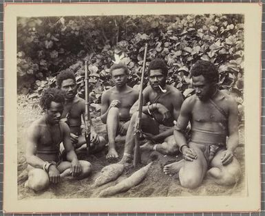 Natives at Paama, New Hebrides [Vanuatu]