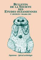 Bulletin de la Société des Études Océaniennes numéro 289-290-291