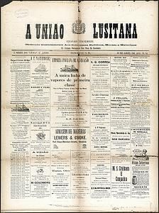 A União Lusitana April 29, 1893