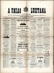 A União Lusitana April 08, 1893