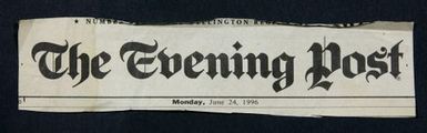 Evening Post Title