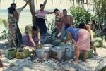 Food preparations for Atafu Fakaulufalega (Dedication) of new church