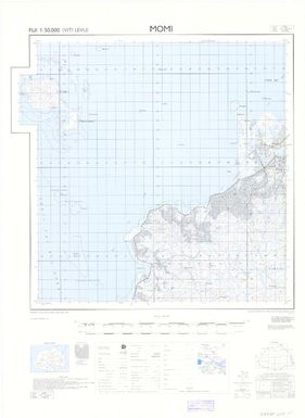 Fiji 1:50,000: Momi (Sheet Viti Levu 9)