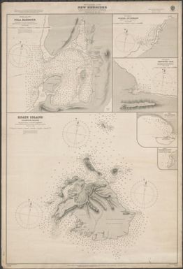 South Pacific Ocean. New Hebrides / surveyed by Lieutenant & Commander G.C. Frederick, R.N., assisted by Lieutenants H.J. George, E.A. Day and H.B.T. Somerville, R.N.; engraved by Edwd. Weller