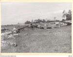 DOBODURA, NEW GUINEA, 1945-07-08. A GRAVEYARD OF ALLIED AIRCRAFT ON DOBODURA AIRSTRIP