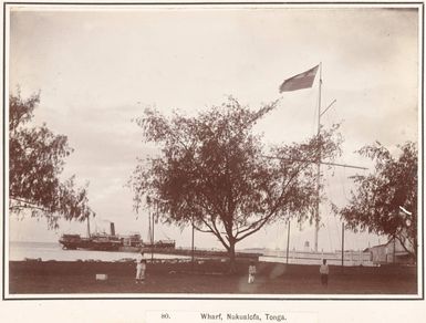 SS Mapourika at Nuku'alofa, Tonga, 1903