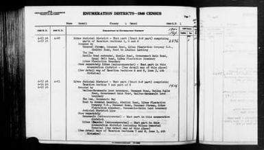 1940 Census Enumeration District Descriptions - Hawaii - Kauai County - ED 4-20, ED 4-21