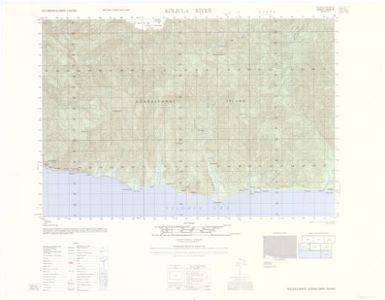 Solomon Islands 1:50,000: Koliula River (7828-IV)