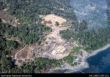 Wapolu mine site, aerial views of the mine site