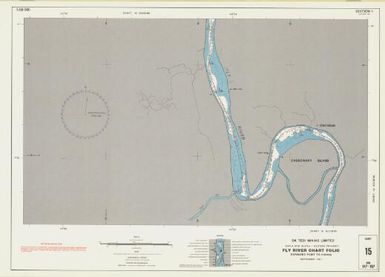 Fly River chart folio Korimoro Point to Kiunga navigation charts : hydrographic survey of the Fly River, Papua New Guinea - Western Province (15)