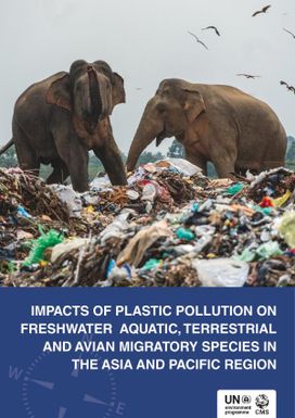 Impacts of plastic pollution on freshwater aquatic, terrtestrial and avian migratory species in the Asia and the Pacific Region