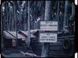 USMC 101080: Guadalcanal officer and civilian activities