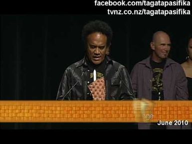 Te Vaka win promoting Pacific Language Award at the 2010 S3 Pacific Music Awards