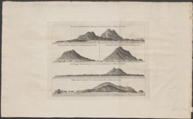 [Coastal views of Sir Charles Saunders Island ; Osnaburg Island ; Boscawens Island ; Admiral Keppel's Island ; Wallis Island]