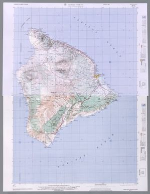 (Composite map of) Hawaii South, Hawaiian Islands, NE 5-5 and Hawaii North, Hawaiian Islands, NE 5-1