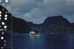 R/V Horizon in Pago Pago harbor, as photographed by a member of the Capricorn Expedition (1952-1953) during a stopover in American Samoa. January 1953