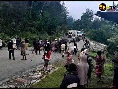 SIMBU ROAD BLOCKED